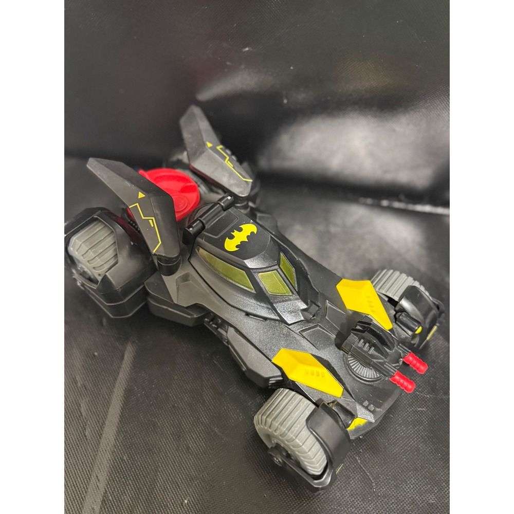 DC Comics Batman Batmobile‎ Toy Vehicle Black and Yellow with Missiles